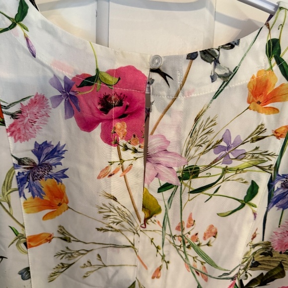 Sonnet James Brielle Floral Print modest Dress 45621 - Picture 9 of 13